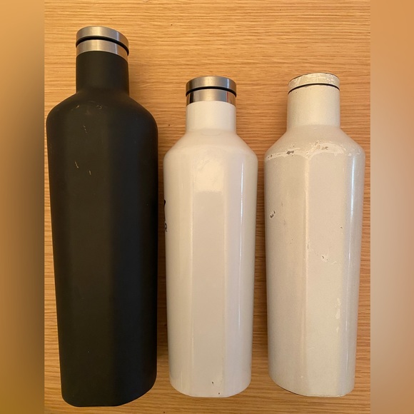 Set of 3 Corkcicle Insulated Canteen Water Bottles - Picture 3 of 10